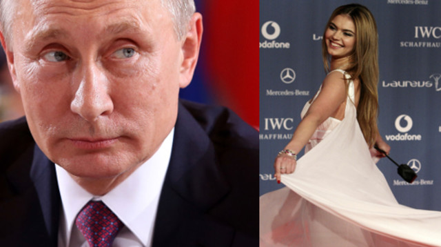 פוטין וקבאיבה (צילום: גטיאימג'ס)