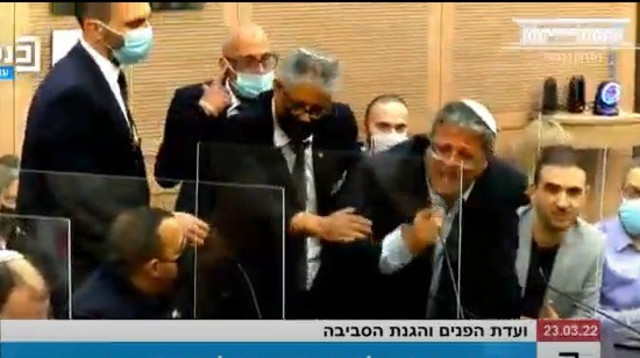 עימות חריף בוועדת הפנים בין בן גביר לטאהא (צילום: צילום מסך)