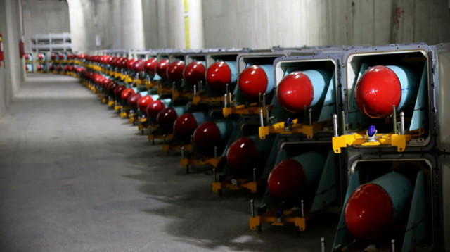 מתקן תת קרקעי של משמרות המהפכה באיראן (צילום: WANA (West Asia News Agency)/Handout via REUTERS)