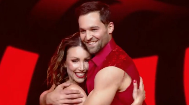 אלכס שטילוב ונינה, "רוקדים עם כוכבים" (צילום: קשת 12)