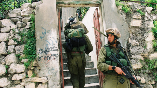 חיילי צה"ל במבצע "חומת מגן" (צילום: דובר צה"ל)