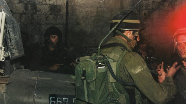 כוחות צה"ל במבצע "חומת מגן" (צילום: דובר צה"ל)