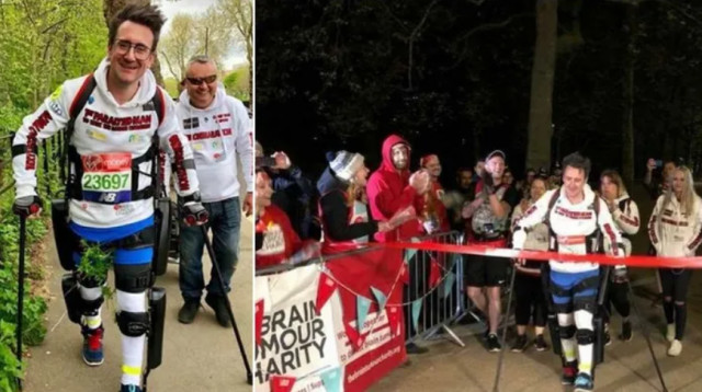 סיימון קינדלייזידס (צילום: באדיבות ספר השיאים של גינס)