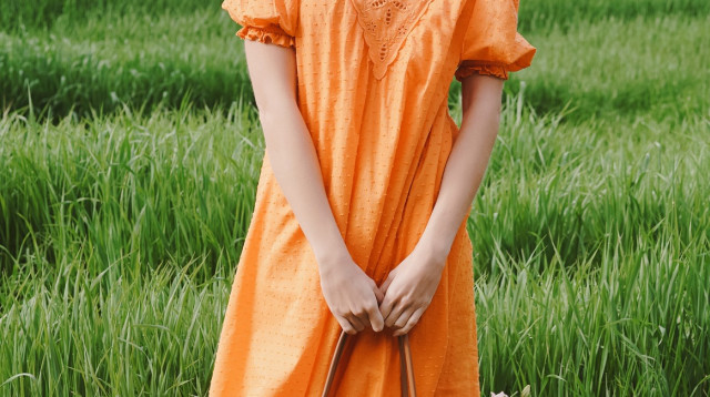 שמלת גלן קרושה מבית שדה בר, 279 שקל (צילום: אלה אוזן)