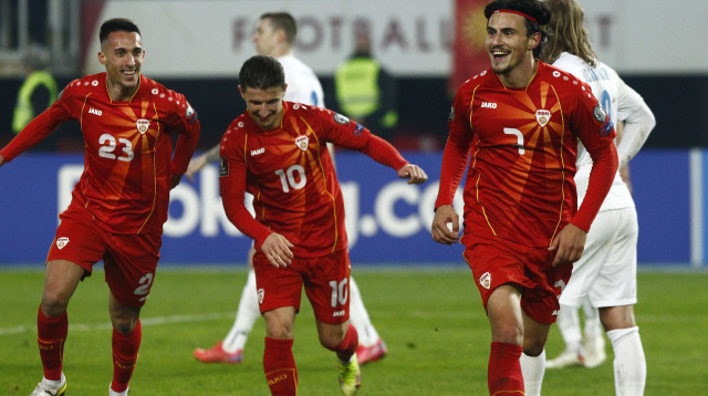 הוביל את הנבחרת שלו להישג ענק. אלמאס (צילום: רויטרס)