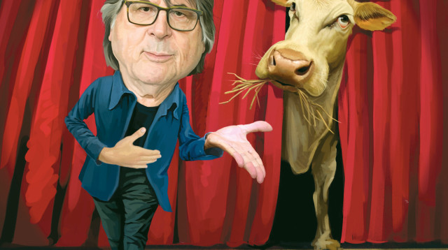 עודד קוטלר והבהמות  (צילום: איור: אופיר בגון)