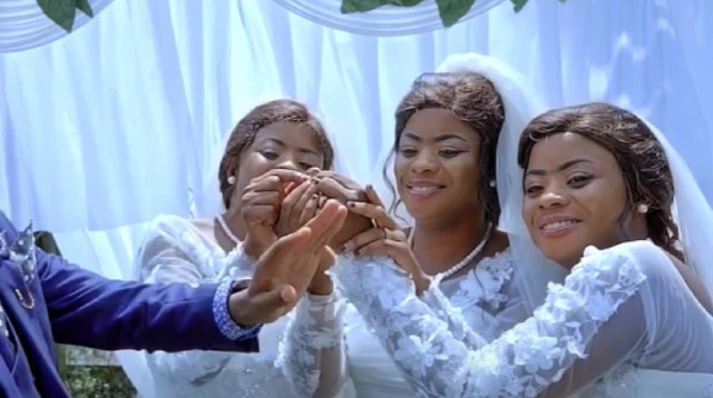 שלישיית אחיות נישאו לאותו הגבר (צילום: רויטרס)