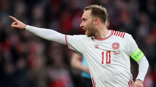 ערב מרגש נוסף. אריקסן (צילום: GettyImages, Martin Rose)