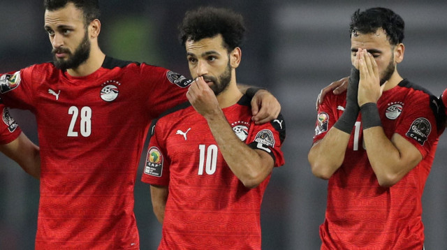 מוחמד סלאח שחקן נבחרת מצרים (צילום: רויטרס)