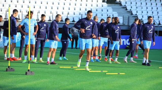 ערן זהבי באימון נבחרת ישראל (צילום: אתר רשמי, ההתאחדות לכדורגל)