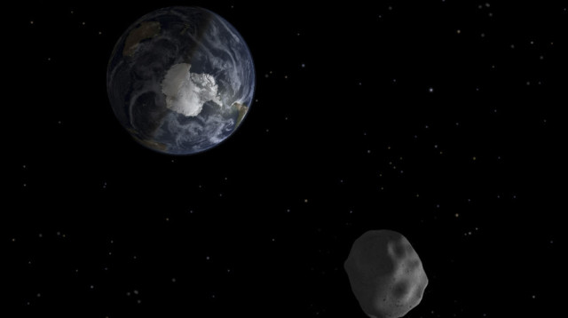 אסטרואיד מתקרב לכדור הארץ, אילוסטרציה (צילום: רויטרס)