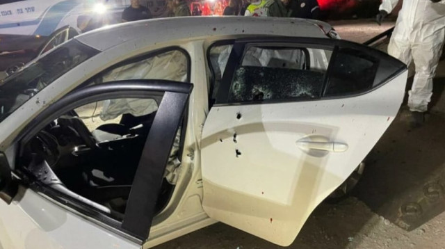 רכב חוליית הטרור מג'נין (צילום: רשתות חברתיות)