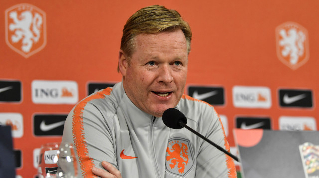 רונאלד קומאן מאמן נבחרת הולנד (צילום: רויטרס)