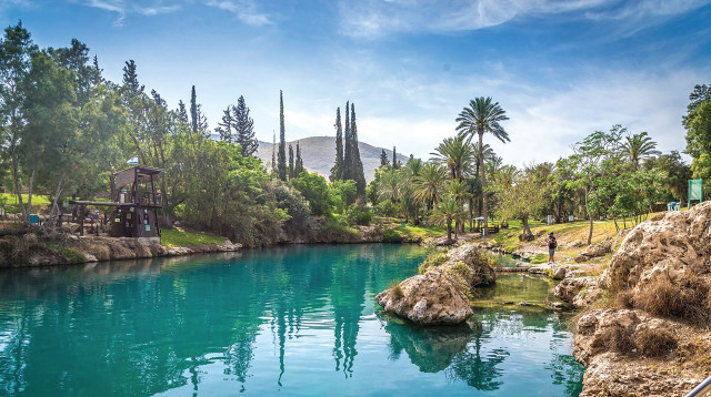 גן השלושה (צילום: מנו גרינשפן)