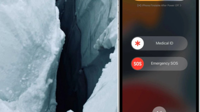 טים בלייקלי ניצל בזכות לחצן SOS באייפון (צילום: צילום מסך אינסטגרם)