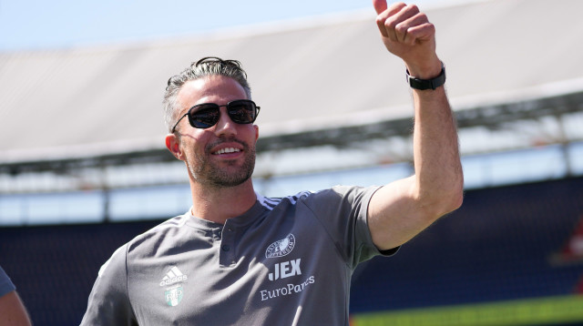 חלוץ העבר ההולנדי, רובין ואן פרסי (צילום: GettyImages, Yannick Verhoeven)