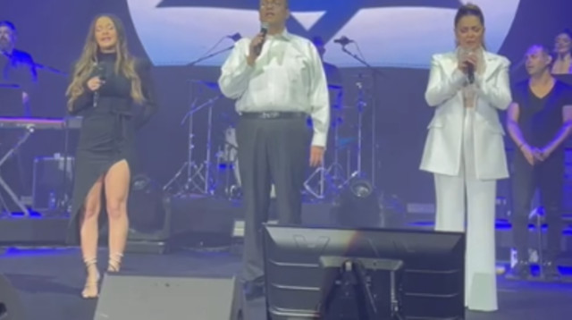 זהבה בן, משה ליאון ועדן בן זקן (צילום: באדיבות עופר מנחם תקשורת ויחסי ציבור)