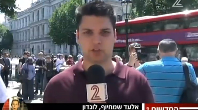 כתבה של אלעד שמחיוף בלונדון חשפה בגידה סדרתית (צילום: צילום מסך קשת 12)