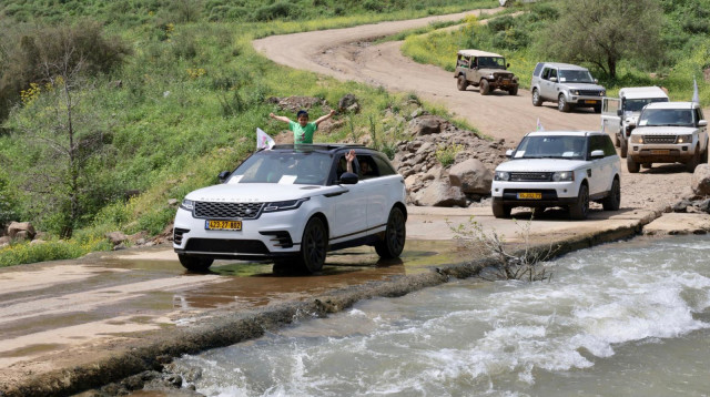 מסע אתגרי מועדון לנד רובר וילדי עמותת זכרון מנחם (צילום: רונן טופלברג)