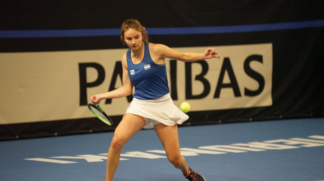 פתיחה מוצלחת. חירין (צילום: אתר רשמי, Finnish Tennis Association)