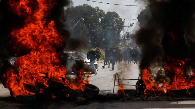 עימותים בג'נין (צילום: REUTERS/Mohamad Torokman)