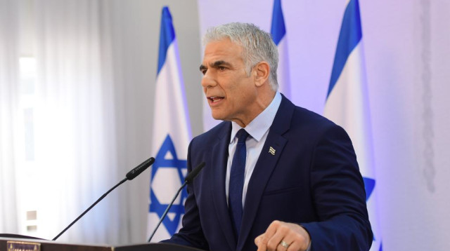 יאיר לפיד (צילום: אבשלום ששוני)