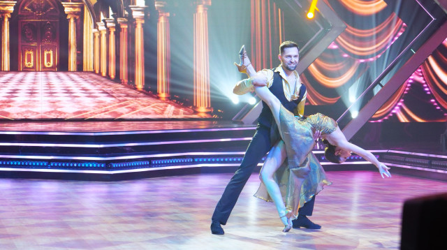 אלכס שטילוב והרקדנית נינה סולוביוב (צילום: קיץ ברבנר)