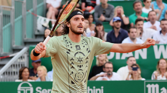 טייל לגמר. סטפנוס ציציפאס (צילום: רויטרס)