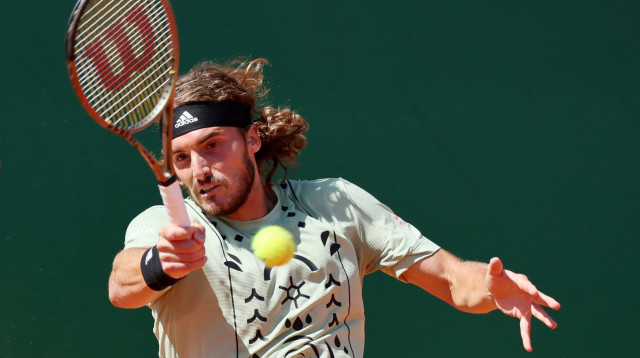 מרגיש טוב לקראת רולאן גארוס. סטפנוס ציציפאס (צילום: רויטרס)