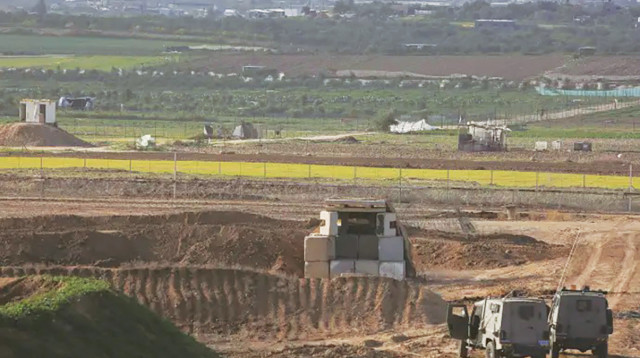 גבול רצועת עזה (צילום: יעקב לדרמן פלאש 90)