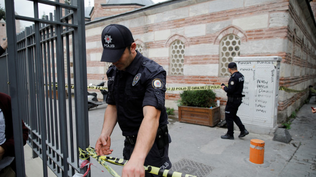 משטרת טורקיה (צילום: צילום: REUTERS/Kemal Aslan)