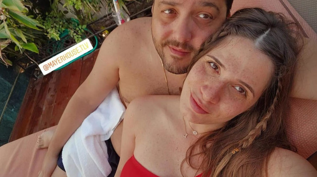 חן אמסלם, מאור זגורי (צילום: צילום מסך אינסטגרם)