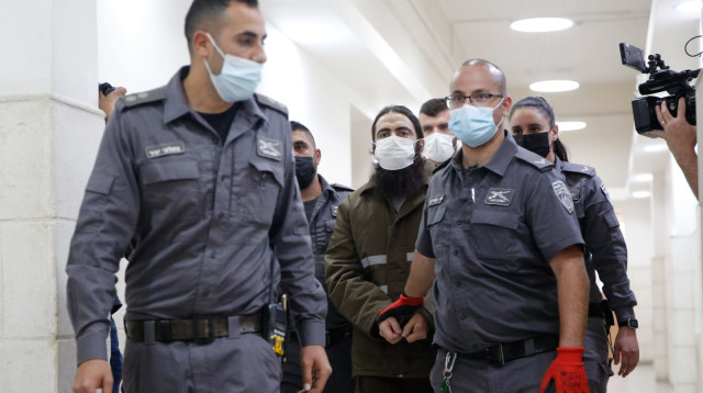 רוצח בני הזוג כדורי (צילום: שלו שלום/TPS)