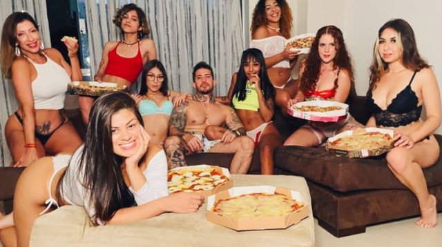 ארתור, נשוי לתשע נשים, מתגרש מאחת ויתחתן עם עוד שתיים (צילום: צילום מסך טיקטוק)