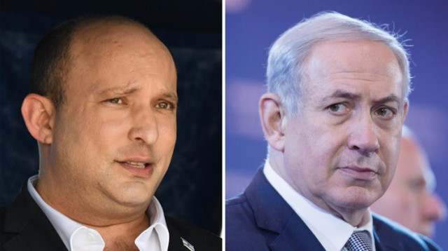בנימין נתניהו, נפתלי בנט (צילום: חיים צח, לע"מ,יונתן זינדל)