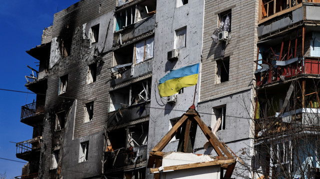 הרס בבורודיאנקה, אוקראינה (צילום: REUTERS/Zohra Bensemra)