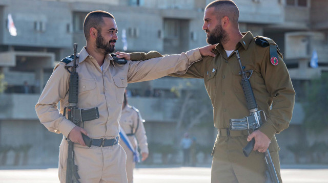 אמיר ומועדי מועדי (צילום: דובר צה"ל)