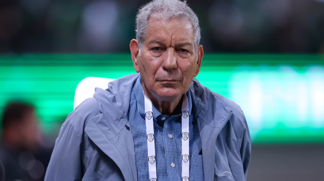 הבעלים הגיע לבלומפילד. יואב כץ (צילום: מאור אלקסלסי)