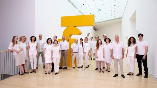 האנסמבל הקולי הישראלי (צילום: דור אבן-חן)