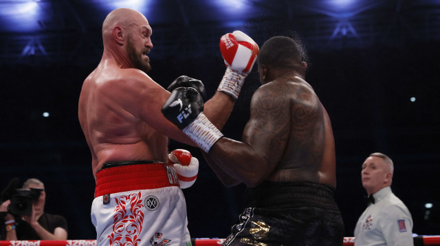 אליפות העולם (WBC) במשקל כבד, טייסון פיורי מול דיליאן ווייט (צילום: רויטרס)