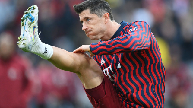 שחקן באיירן מינכן רוברט לבנדובסקי (צילום: GettyImages, Stuart Franklin)