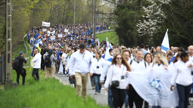\מצעד החיים (צילום: אלוני מור)