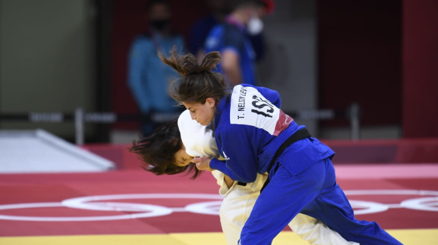 תמנע נלסון לוי ג'ודוקא ישראלית (צילום: עמית שיסל, הוועד האולימפי בישראל)