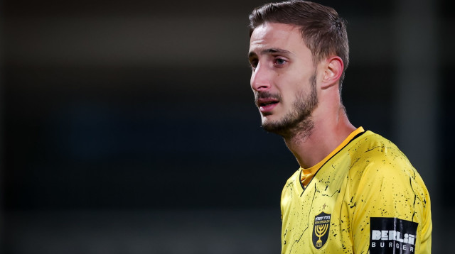 תמיר עדי שחקן בית"ר ירושלים (צילום: מאור אלקסלסי)