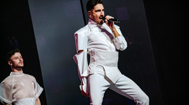 מיכאל בן דוד, הכנות לאירוויזיון 2022 (צילום: EBU / NATHAN REINDS)