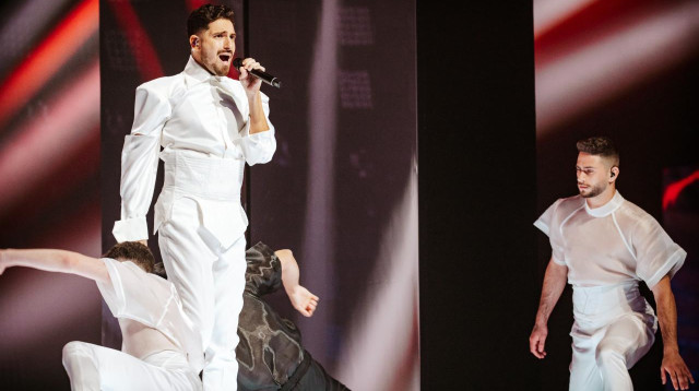 מיכאל בן דוד, הכנות לאירוויזיון 2022 (צילום: EBU / NATHAN REINDS)