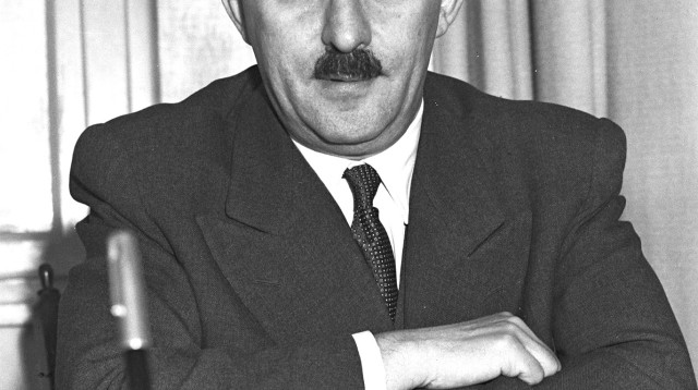 משה שרת (צילום: הוגו מנדלסון, לע"מ)