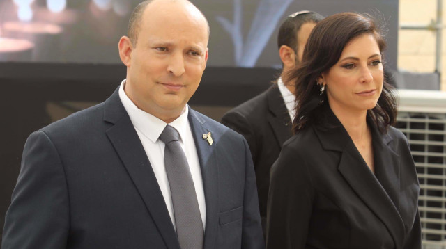 נפתלי וגילת בנט (צילום: מארק ישראל סלם)