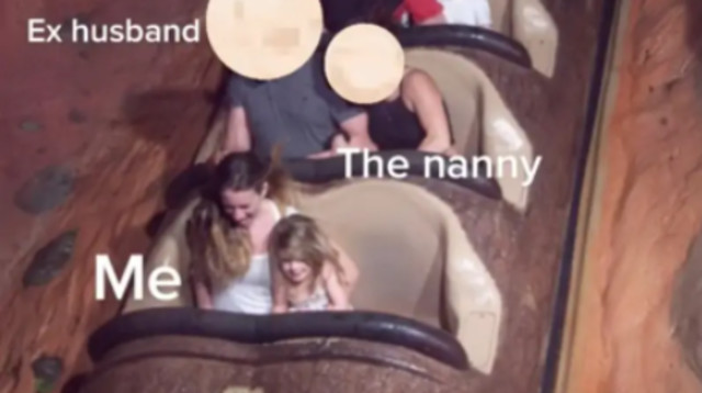 התמונה שקנו למזכרת, שחשפה את הבגידה (צילום: צילום מסך טיקטוק)