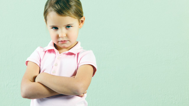 ילדה כועסת  (צילום: אינגאימג)